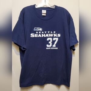 64. NFL Seattle Seahawks Shaun Alexander T-Shirt